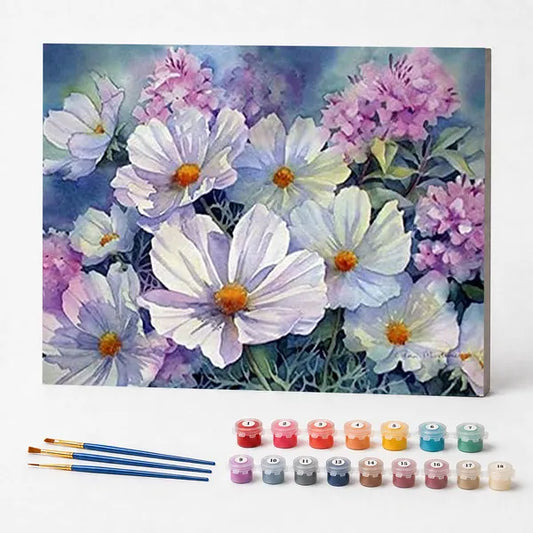 Botanical Garden Blooms - Paint by Numbers Kit