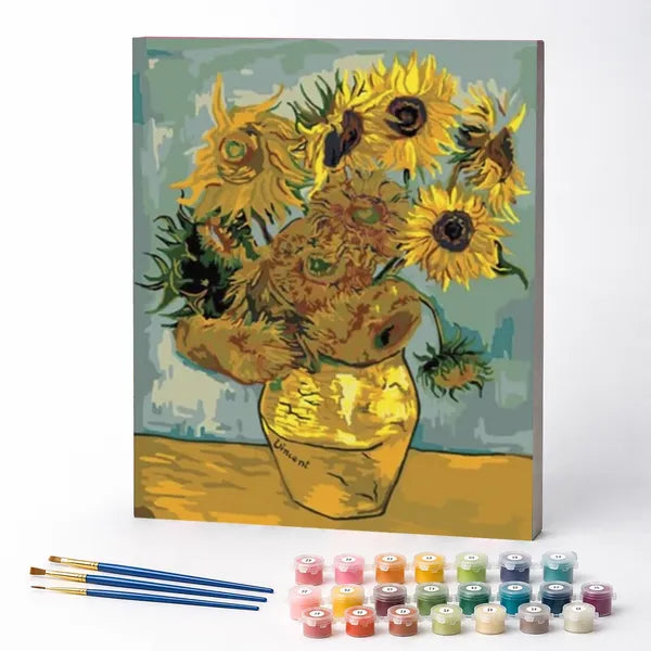 Paint by Numbers Kit – Sunflowers, Van Gogh
