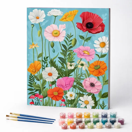 Wildflower Garden - Paint by Numbers Kit