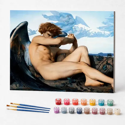 The Fallen Angel, Alexandre Cabanel - Paint by Numbers Kit