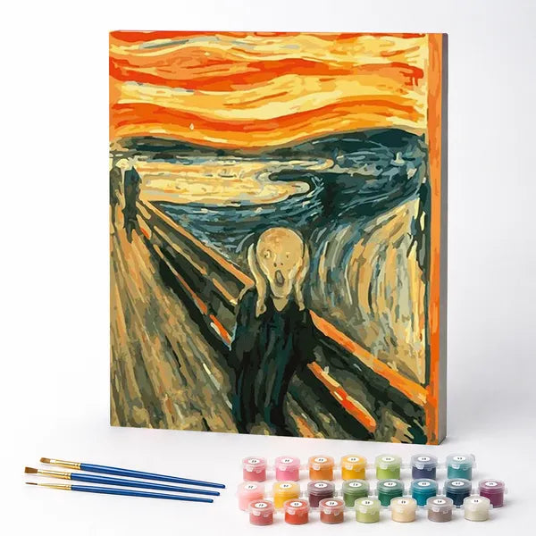 Paint by Numbers Kit – The Scream, Edvard Munch