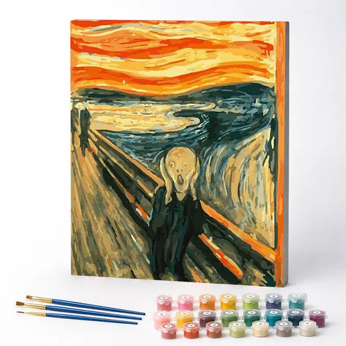 The Scream, Edvard Munch - Paint by Numbers Kit