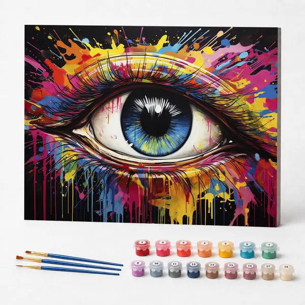 Paint by Numbers Kit – The Colorful Eye