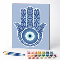 Paint by Numbers Kit – Hamsa Hand