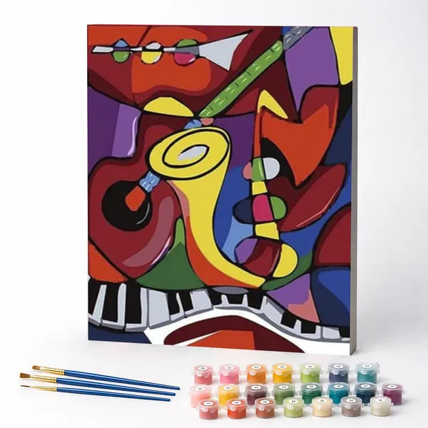 Paint by Numbers Kit – Symphony of Colors