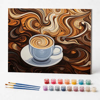 Paint by Numbers Kit – The Flavors of Coffee