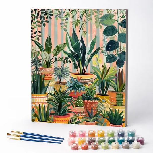 Succulent Garden - Paint by Numbers Kit