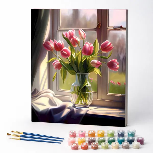 Paint by Numbers Kit – Tulips