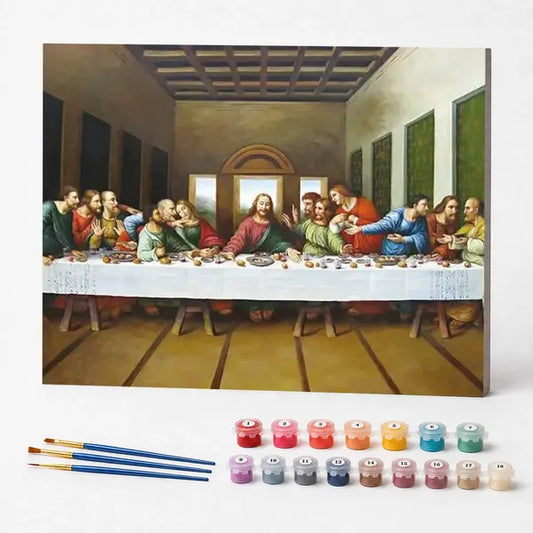 The Last Supper, Leonardo da Vinci - Paint by Numbers Kit